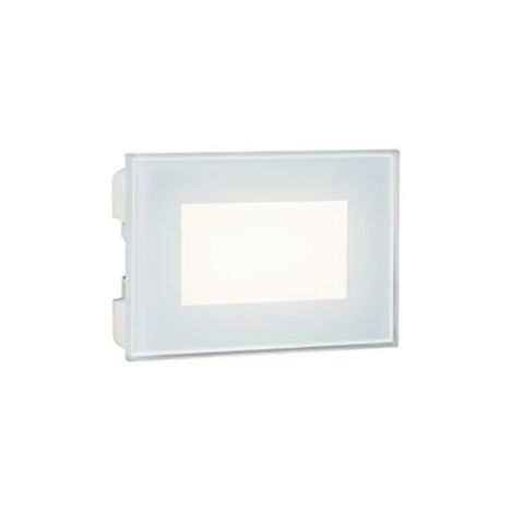 Empotrable Cristal 3W Led 4000K blanco linea enchufe