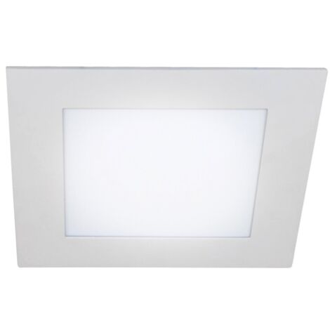 Empotrable de techo LED Know Cuadrado (12W)  Blanco