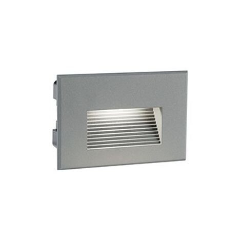Empotrable Dente 3W Led 3000K linea enchufe grafito