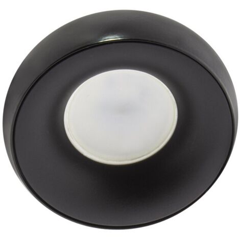 Empotrable fijo redondo "Nabila" GU10 (50W máximo) IP20 fabricado en aluminio color negro