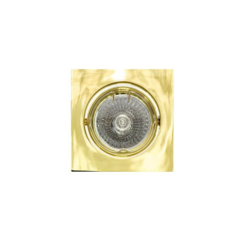 

Empotrable halogeno basculante cuadrado 12v ORO Bricolux