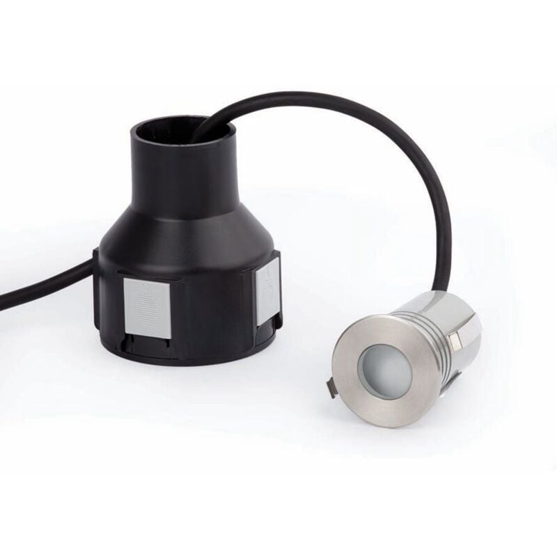 

CROSBY Empotrable de pared y suelo negro mate de FARO - INOXIDABLE SATINADO