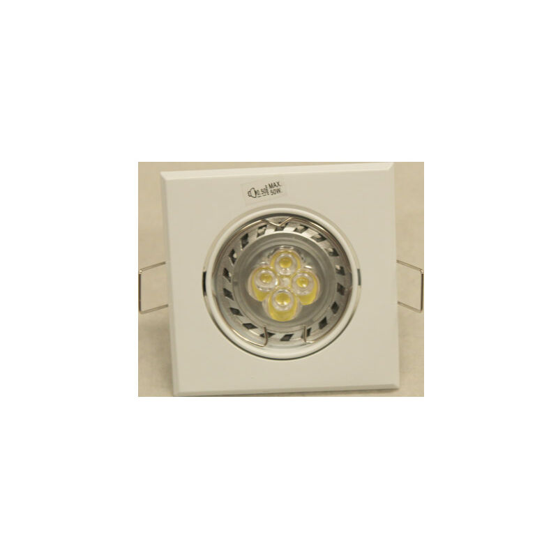

Empotrable led 5w basculante cuadrado BLANCO-6000K - Ilucatechnia