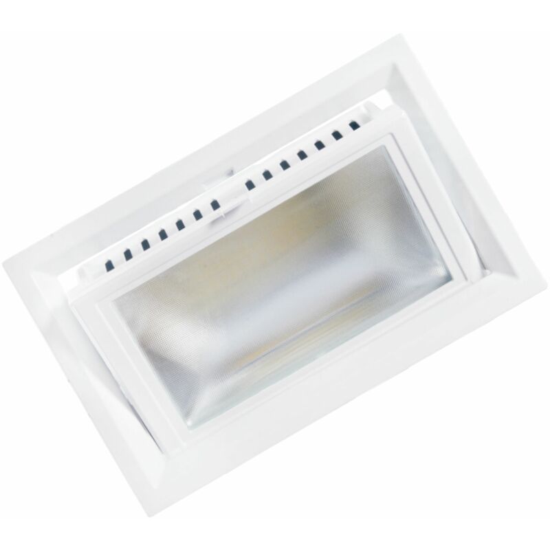 

Practica Shopping - Proyector Encastrable Led Khan Rectangular 30W Color: Blanco - Blanco