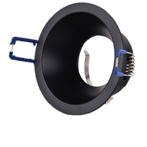 Empotrable Living redondo  Negro