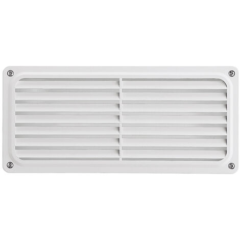 Empotrable pared COC Grid IP65 E27 42W Blanco