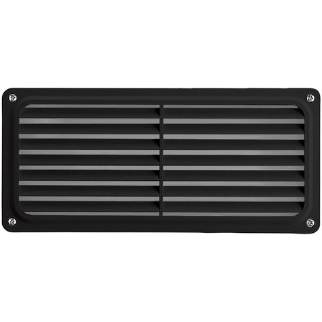 Empotrable pared COC Grid IP65 E27 42W Negro