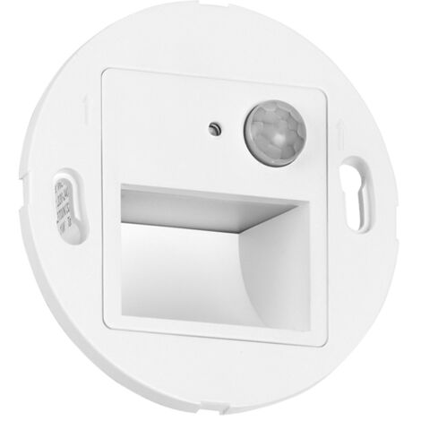 Empotrable pared COVER IP44 LED SMD 2W 148lm/154lm/168lm CRI80 2700K/3200K/4000K Crepuscular,Movimiento Blanco