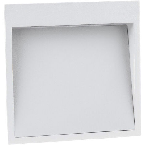 Empotrable pared DAIN IP66 LED SMD 9W 1000lm(412lm) CRI80 3000K 53º Blanco