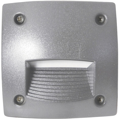 Empotrable pared DEVON Asymmetric square IP66 GX53 LED T2 3.20W 405lm/410lm/410lm CRI80 3000K/4000K/6500K Gris