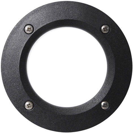 Empotrable pared DEVON Round IP66 GX53 LED T2 3.20W 405lm/410lm/410lm CRI80 3000K/4000K/6500K Negro