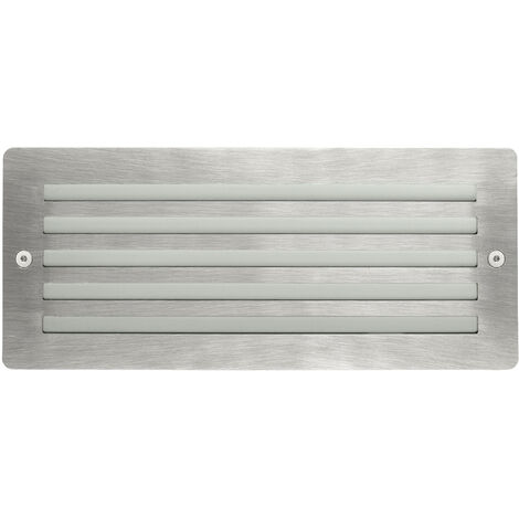 Empotrable pared PILOT IP54 E14 42W Inox