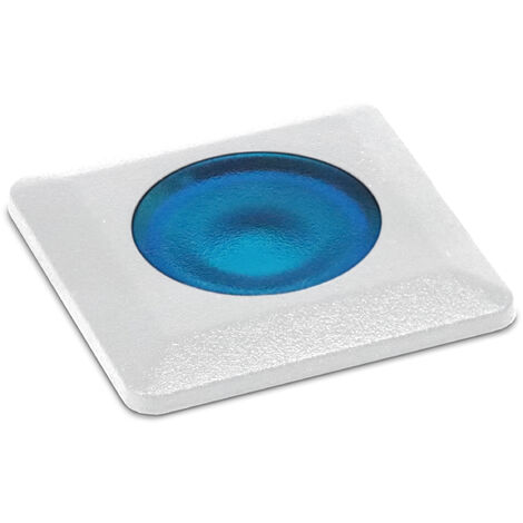 Empotrable pared/suelo RAIN Square Blue IP67 G9 LED Bulb 1.70W 170lm Blanco