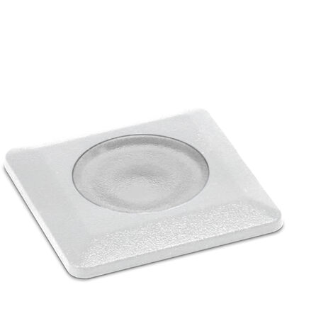 Empotrable pared/suelo RAIN Square Opal IP67 G9 LED Bulb 1.70W 170lm CRI80 3000K Blanco