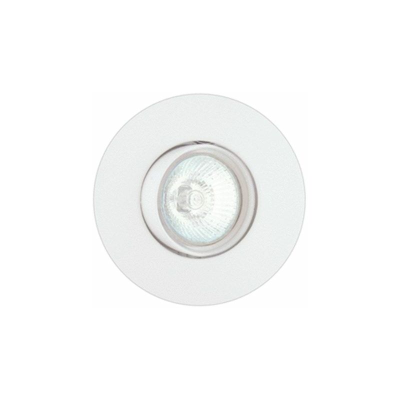 

Aro empotrable redondo orientable blanco 639D-00 (sin bombilla) - Jiso