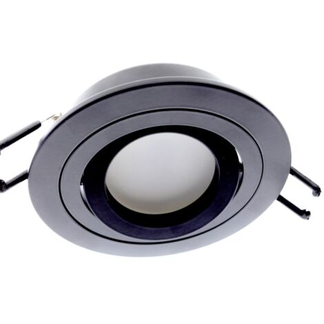 EMPOTRABLE REDONDO BASCULANTE HELIUM NEGRO