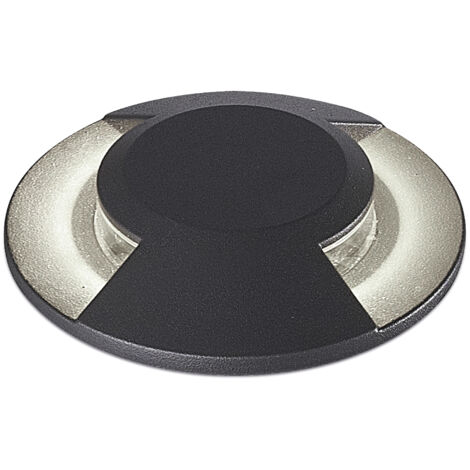 Empotrable suelo 2 emisión MARTINA IP67 LED SMD 7W 700lm(135lm) CRI80 3000K 99º up-down Antracita