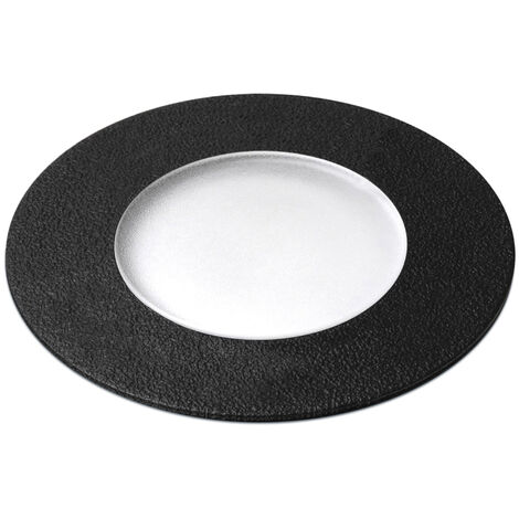 Empotrable suelo BELGRADO-9 IP67 GU10 LED Bulb 3.50W 329lm/366lm CRI80 2700K/4000K Negro