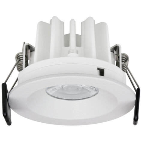 Empotrable techo ATIC IP65 LED COB 9W 2000lm(1070lm) CRI80 4000K 38º Blanco