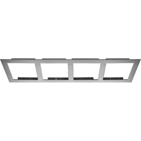 Empotrable techo ATOLON Quadruple Gris