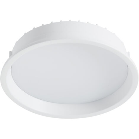 Empotrable techo CALYPSO2 IP44 LED SMD 24W 2310lm(1797lm) CRI80 3000K 110º Blanco
