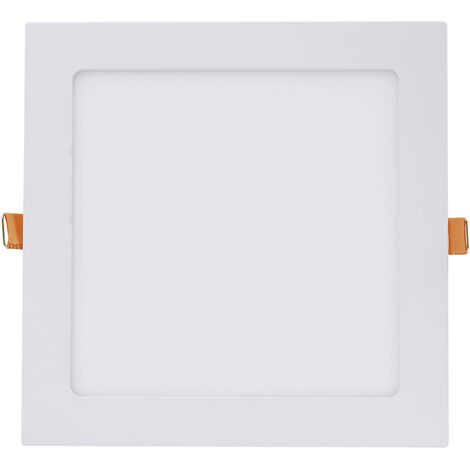 Empotrable techo GIA Square Recessed IP23 LED SMD 18W 1710lm CRI80 4000K Blanco