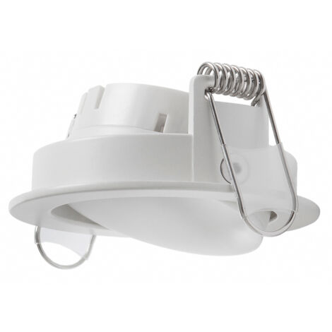 Empotrable techo NOK1 Adjustable Round Blanco Blanco
