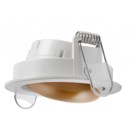 Empotrable techo NOK1 Adjustable Round Blanco Oro