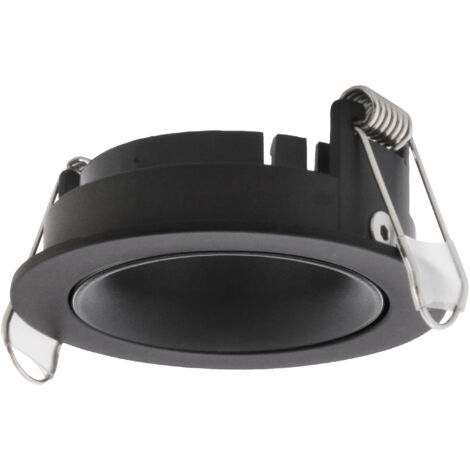 Empotrable techo NOK1 Fixed Round Negro Negro