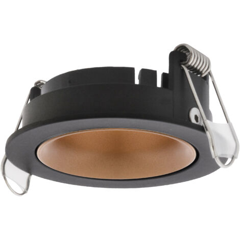 Empotrable techo NOK1 Fixed Round Negro Oro