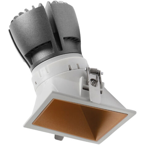 Empotrable techo NOK3 LED COB 7W 675lm CRI80 3000K 40º - Blanco