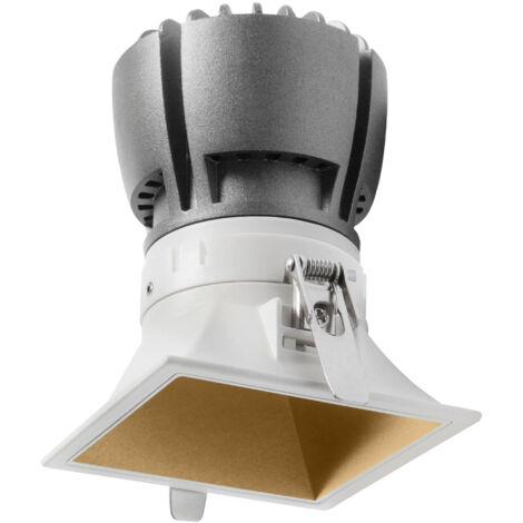 Empotrable techo NOK3 Square LED COB 7W 675lm CRI80 3000K 40º - Blanco