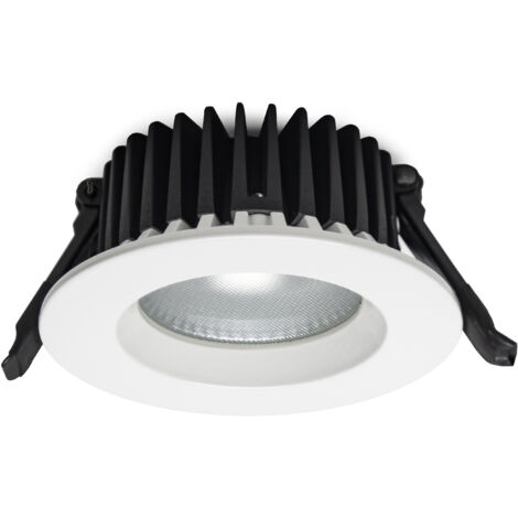 Empotrable techo PANDORA IP44 LED COB 10W 850lm CRI85 3000K 64º Blanco