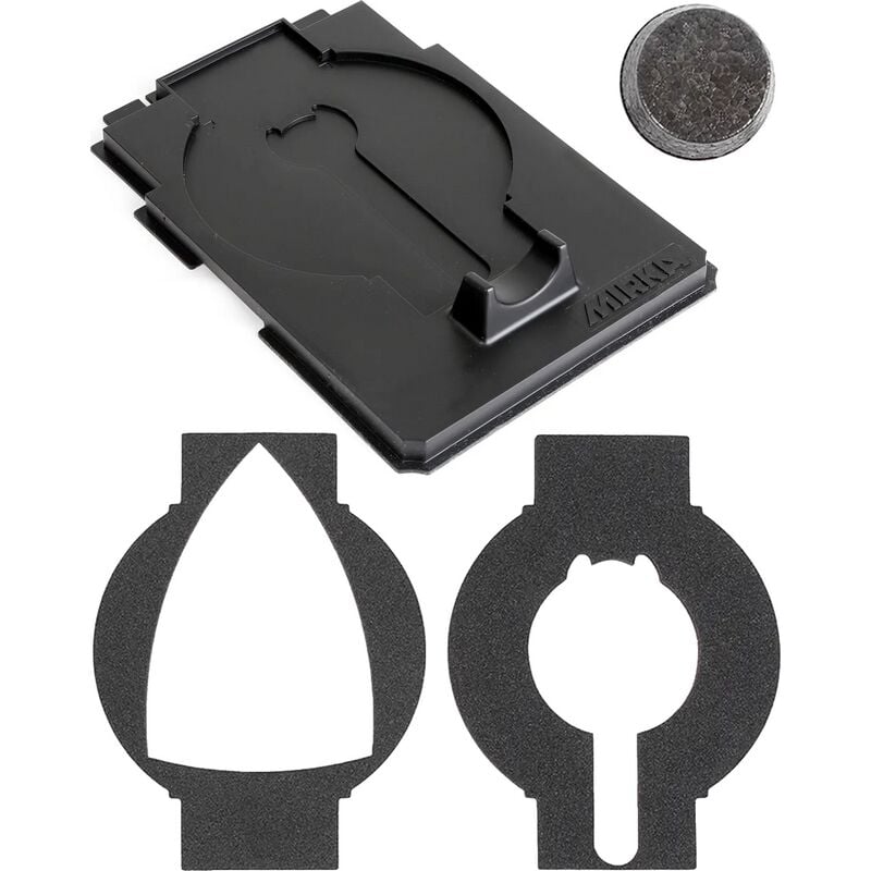 Empreinte de calage Mirka pour coffret de rangement - Compatible deros, deos et deos Delta