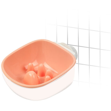 Empreinte de pas suspendu bol de nourriture lente bol pour animaux de compagnie bol de chien suspendu bol de chat bol de nourriture pour chat fixable