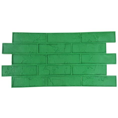 Empreinte vertical dessin brique - Jeu de 3 moules briques - Harmony Béton