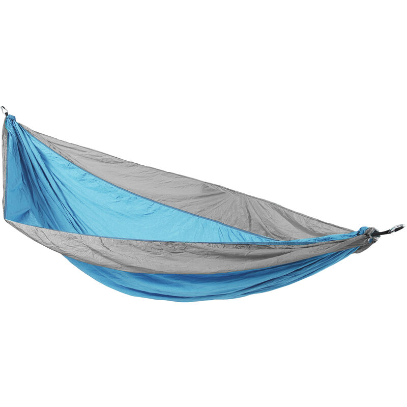 Hamac Outdoor Camping ultra-léger Fixation 1-2 personnes Bleu Gris - Svita