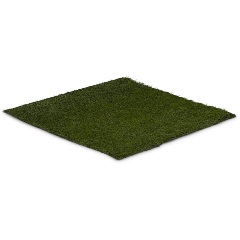 Gazon Pelouse Synthétique Artificiel Vert 100x100 cm Fibres 30 mm Résiste Aux uv
