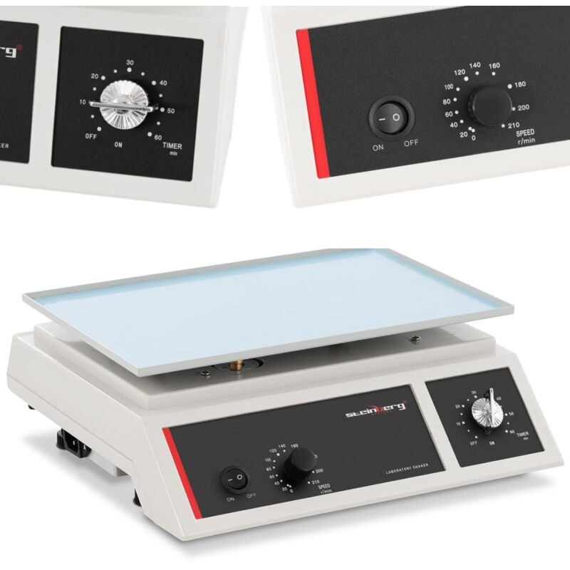 Steinberg Systems - Agitateur orbital de laboratoire pour tubes à essai 0 - 210 tr/min