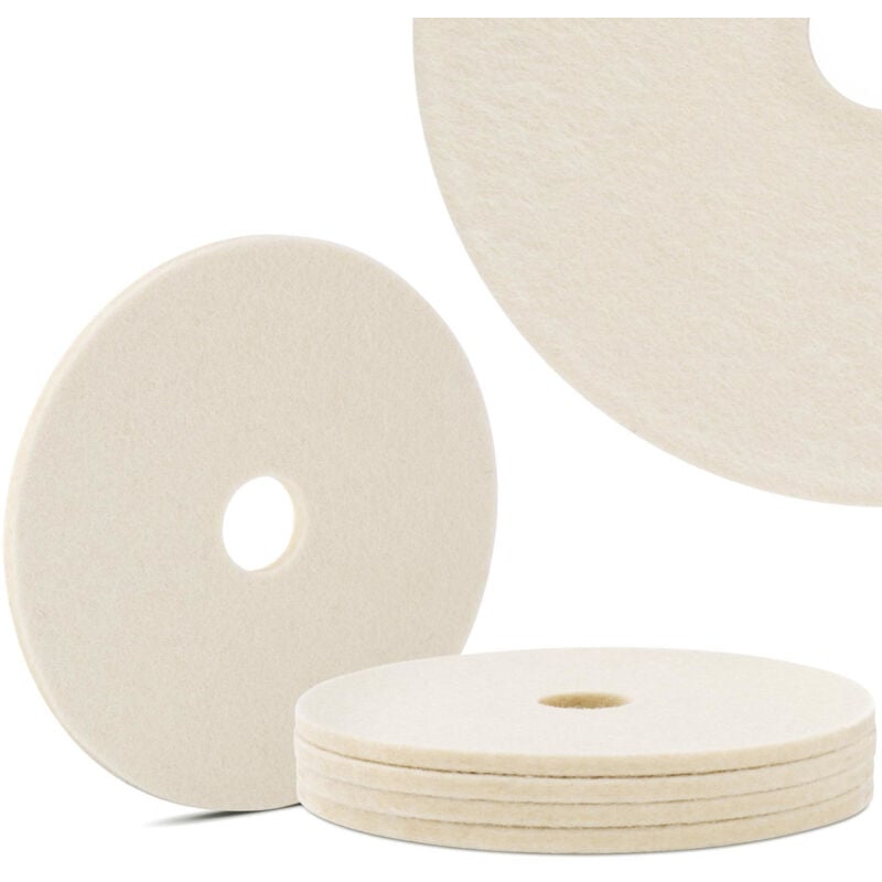 MSW - Disque de polissage pour soudures d'angle en tissu non tissé - 5 pcs.