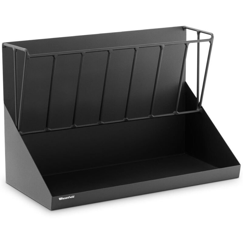 Mangeoire à foin pour chevaux, acier, 60x30x40 cm