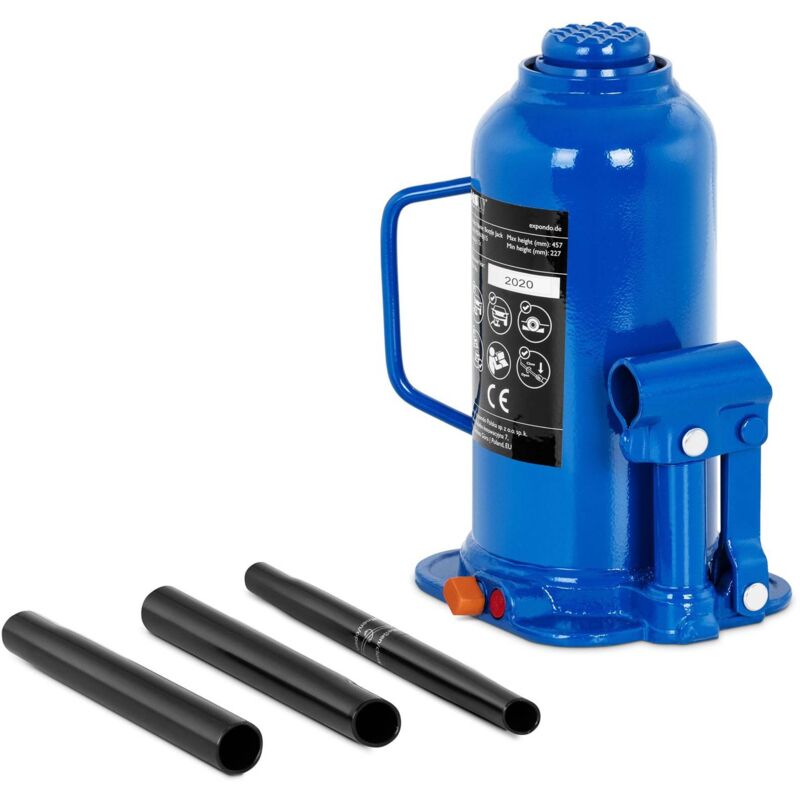 Cric Bouteille Hydraulique 15 Tonnes Levage 150 mm Réparations Voiture Camion