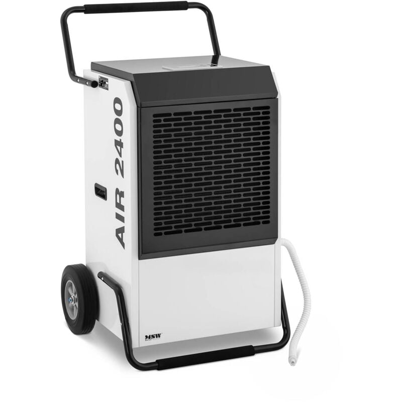 MSW - Déshumidificateur D'Air Professionnel Chantier Portable Électrique 158 l/j 260m²