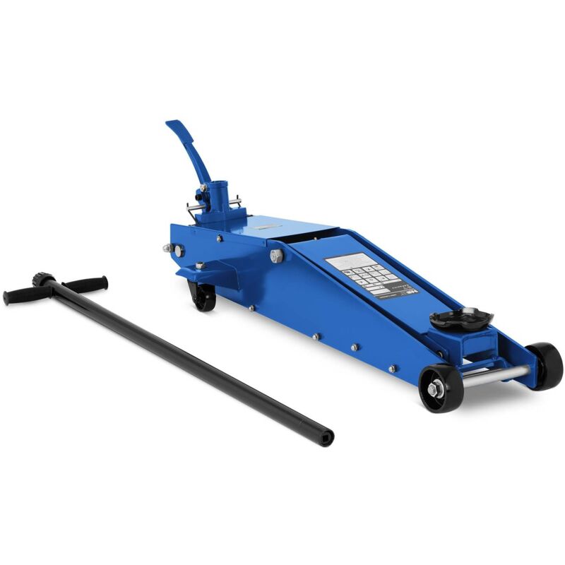 MSW - Cric Hydraulique Roulant Voiture Professionnel Atelier Acier 3 Tonnes 143-675mm