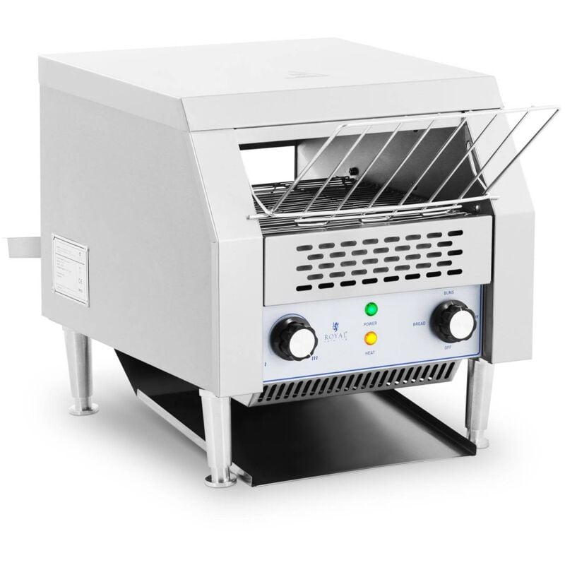 Royal Catering - Grille-pain convoyeur Toaster rotatif professionnel 2 200 w 7 vitesses