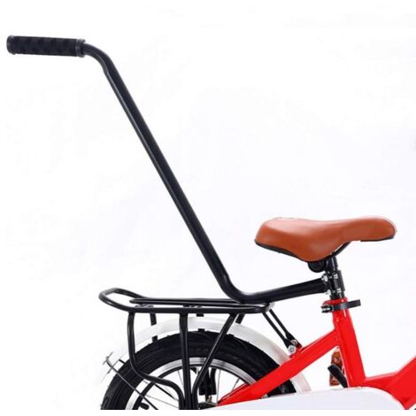 Empujador de manillar de bicicleta Empujador de manillar Empujador de bastón Aprender a andar en bicicleta