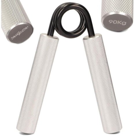 Empuñadura de aluminio para ejercicios de mano, resistencia 90 kg