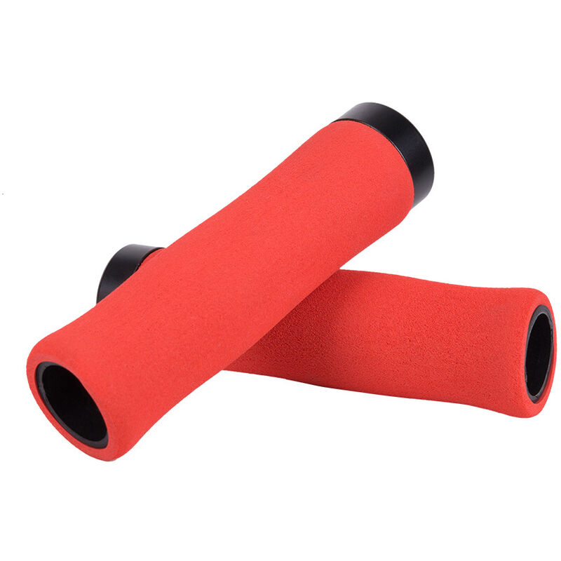 

Empunaduras de manillar de bicicleta de 22,2 mm, empunaduras de barra antideslizantes de espuma de esponja,rojo