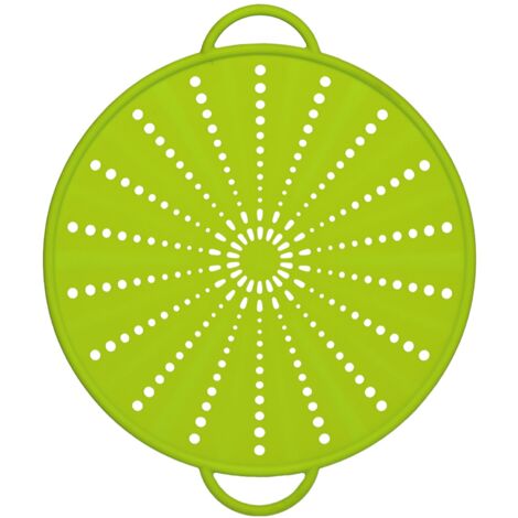 Emsa 514558 - Coperchio Smart Kitchen in silicone 5 in 1, 31 cm, colore: verde
