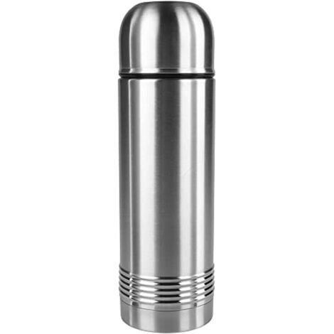 Emsa 618701600 Boccetta sottovuoto Senator, bottiglia termica, tazza da caffè mobile, 700 ml, tazza termica, tazza isolante, chiusura Safe Loc, acciaio inossidabile